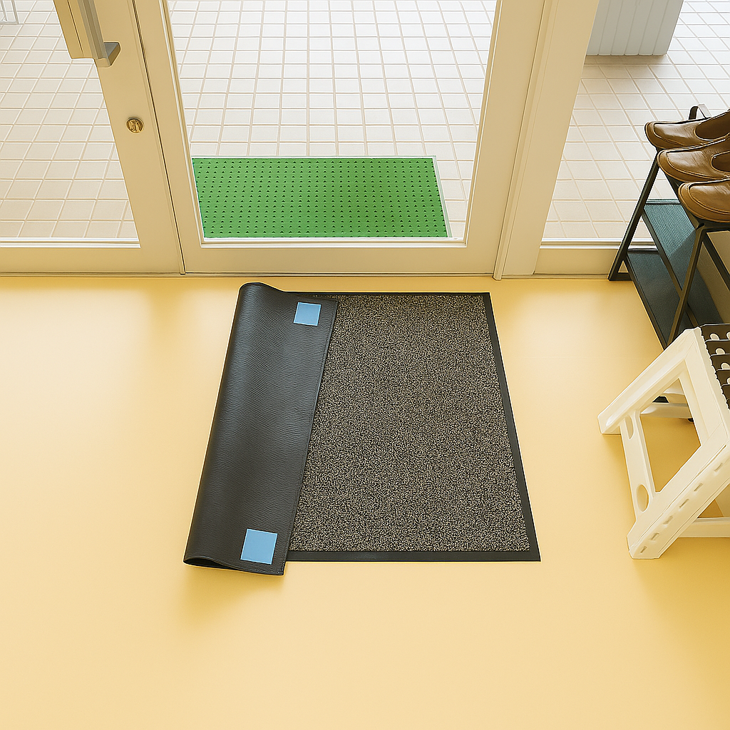 【特許取得】貼って剥がせる「サニー吸着シート」による固定・滑り止め解決策